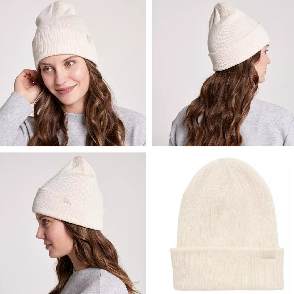 CALIA Women's Ribbed Beanie